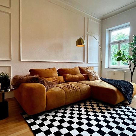 Charmanter Altbau In Schleussig Mit Balkon Leipzig Buitenkant foto